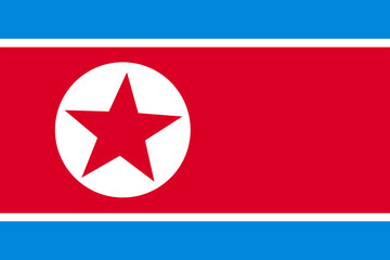 flag of north korea