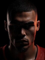 Obraz premium im unable to identify person image however i can help create description and keywords based contenta basketball player