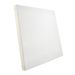 Modern white ceiling panel with clean minimalist design for contemporary interior spaces use