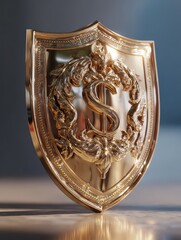 financial security shield protection for investment and business growth