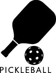 Pickleball vector eps, Silhouette, Logo, Pickleball vector eps Cut Files for Cricut Design, Pickleball Digital Commercial Clipart - PNG, EPS