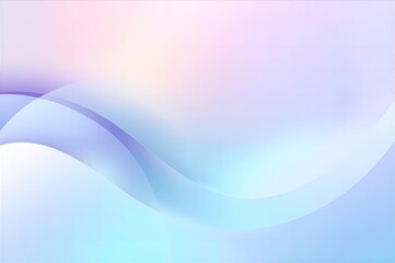 Naklejka premium Pastel Gradient Background Smooth Flowing Shapes