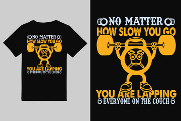 Fitness T shirt Design  Vintage gym fitness t shirt design
