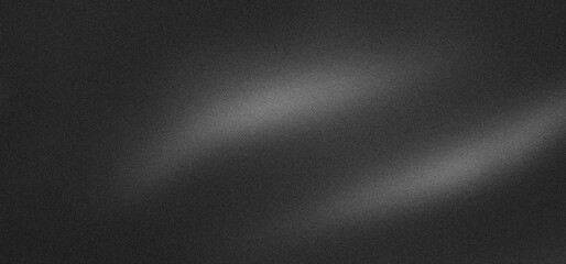 Black white grainy background, monochrome gray noisy texture dark grunge banner, header poster cover backdrop design