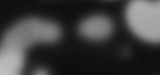 Black white grainy background, monochrome gray noisy texture dark grunge banner, header poster cover backdrop design