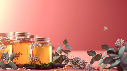 Savor pure liquid gold bottled with natural elegance, a sweet treat for discerning tastes and healthy lifestyles