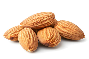 High quality image of whole almonds for culinary or nutritional design projects