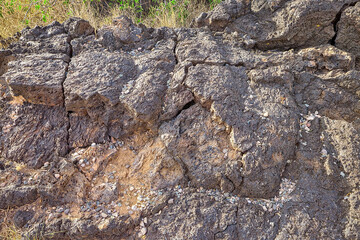 Approximately 5,000 years ago, Little Black Peak erupted and flowed 44 miles into the Tularosa Basin, filling the basin with molten rock. 