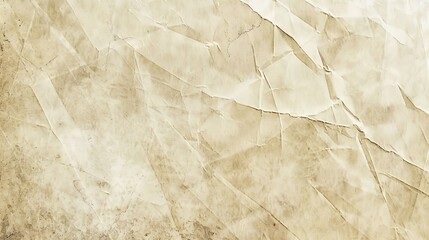 Vintage Charm: Authentic Old Paper Style Background Material – Textured Pages with Faded Cream Tones, Subtle Coffee Stains, Wrinkled Edges, and Distressed Fibers,