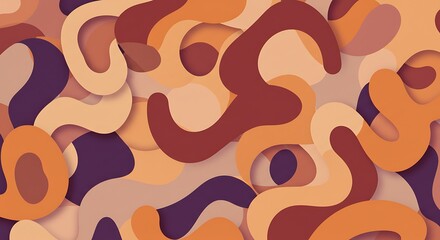 Discover our new playful pattern arranged in abstract harmony