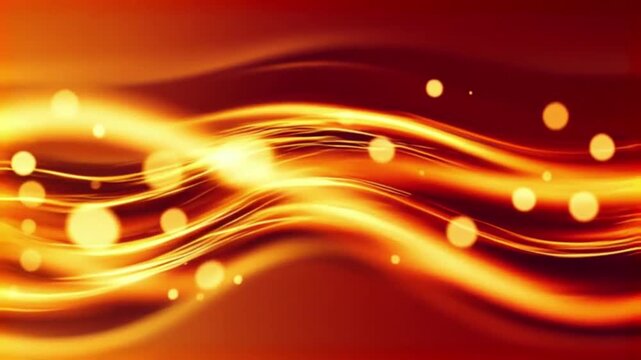 Hintergrund in warmen Farbt&ouml;nen mit Orange- und Goldlichtern