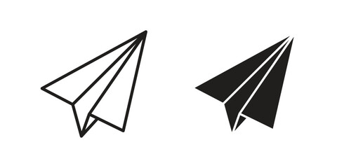 Paper plane icon