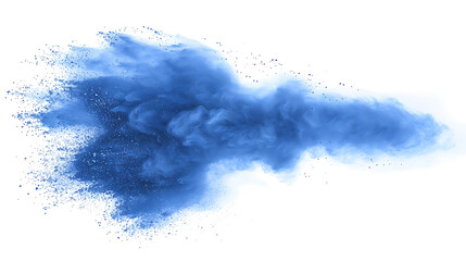 Abstract blue watercolor background with splash and texture effects