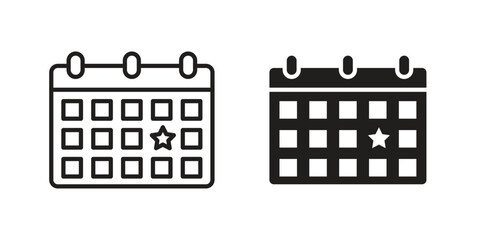 Calendar with event icon