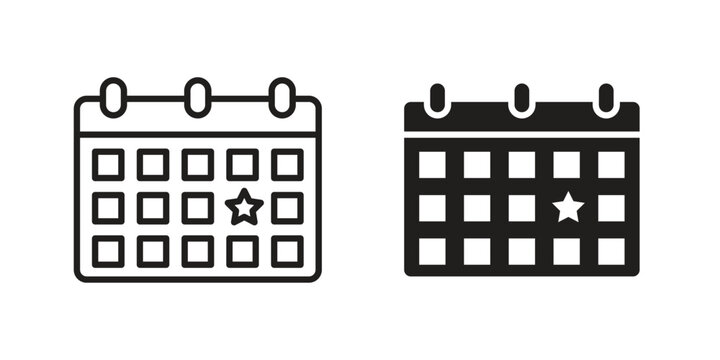 Calendar with event icon