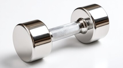 Close Up Of A Weight On White Background Fitness, Exercise, Strength Training Equipment, Gym Equipment