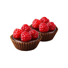 Delicious Chocolate Raspberry Tarts - Sweet Treat Photography