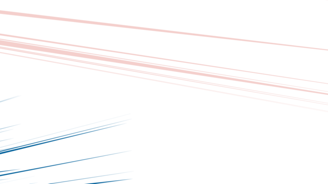 Dynamic abstract lines on transparent background, creating a sense of speed and progress, perfect for modern tech and business concepts