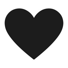 black heart flat icon color vector on white background
Vector color flat icon on white background