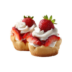 Delicious Strawberry Shortcakes with Whipped Cream
