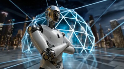 AI Cyber Guardian in a Digital Grid City - Powered by Adobe
