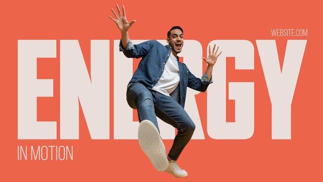 Typography Energy Slide / Wide