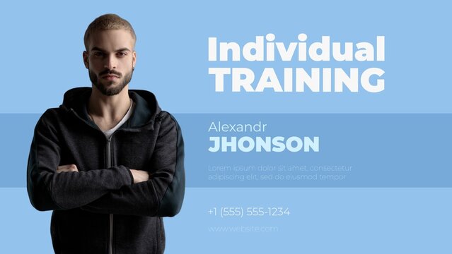 Corporate Trainer Slide / Wide