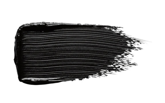 Black mascara or eyeliner swatch