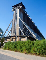 Tężnie, inhalatoria solankowe w Ciechocinku, Polska, Graduation Towers in Ciechocinek, Poland	