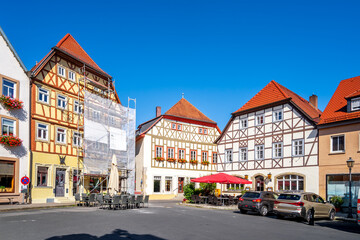 Altstadt, Muennerstadt, M&uuml;nnerstadt, Bayern, Deutschland 