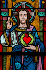 Obraz premium Sacred Heart of Jesus Christ