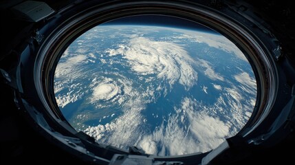 Obraz premium Earth From Space A Breathtaking View