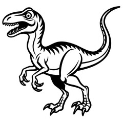 tyrannosaurus dinosaur vector illustration