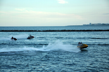 Jet ski - South point pier Miami 