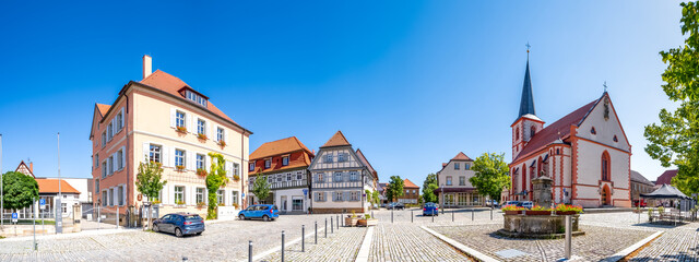 Altstadt, Hofheim in Unterfranken, Bayern, Deutschland 