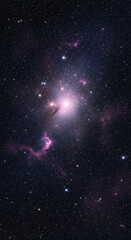 space background with stars