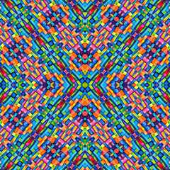 Bright background with colorful abstract pattern