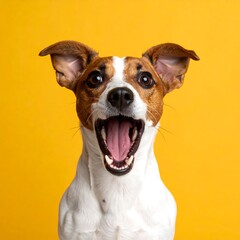 Excited dog portrait (1)