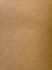 Brown recycled craft paper texture background close up
