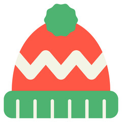 Christmas IFestive Christmas Tree Icon Set. Holiday Symbol, Winter Celebration, Decoration. Flat Vector Design icon