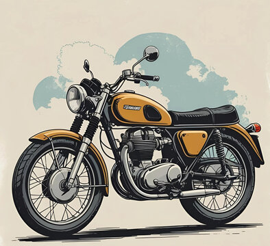MOTO STILE ANNI 60 