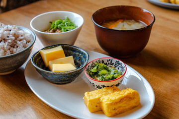 Japanese breakfast / 和風朝食セット
