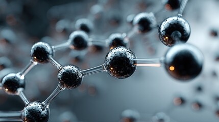 Intricate molecular structure of atomic bonds