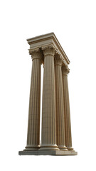 Obraz premium Ancient pillar vertical