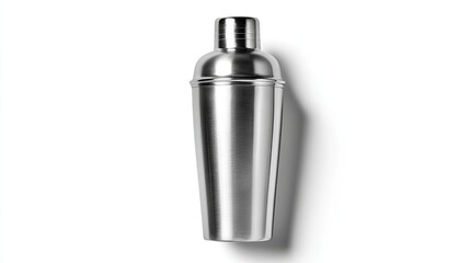 Cocktail Shaker On White Background