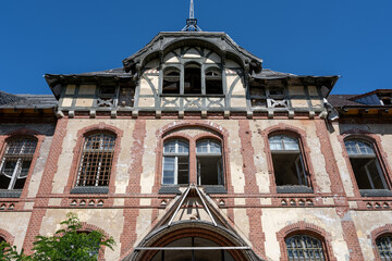 Beelitz Heilstätten Red Brick Sanatorium with Towers