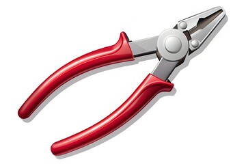 Pliers Vector Illustration on White Background