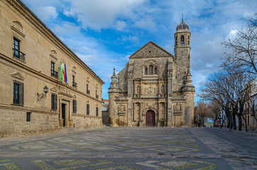 Obraz premium The Sacred Chapel of the Savior, Renaissance temple in Ubeda, Spain