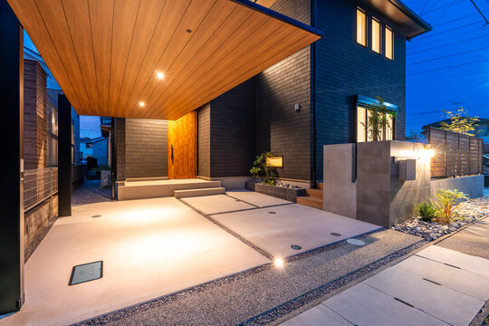 オシャレな庭｜エクステリア｜外構｜新築戸建て住宅	