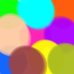 colorful balloons background